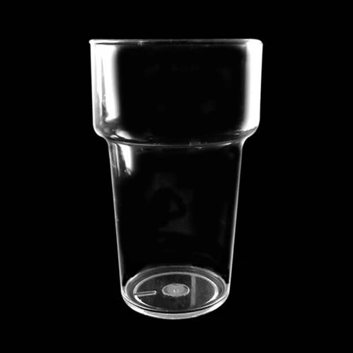 Kunststof Bierglazen Tulp - 19cl - Transparant - Afbeelding 2