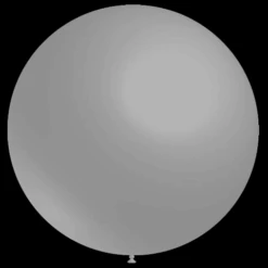 Grijze Ballonen - 91cm