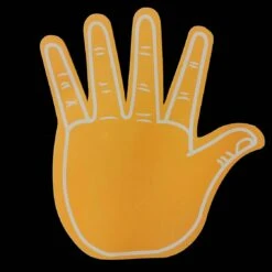 Foam Hand - High Five - Oranje