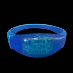 Sound Activated LED Armband - Blauw