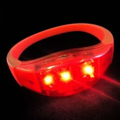 Sound Activated LED Armband - Rood -Boland Winkel 1205 img 1 led armband music activated