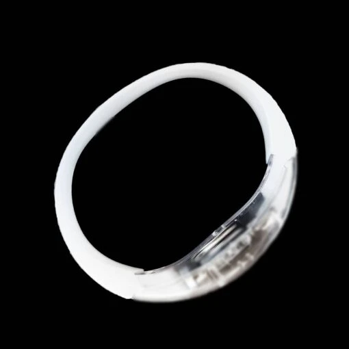 Sound Activated LED Armband - Wit - Afbeelding 2
