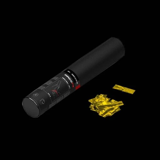 MagicFX Handmatige Confetti Shooter 28cm Metallic Goud - Afbeelding 2