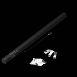 MagicFX Elektrisch Confetti Kanon 80cm Metallic Wit&zilver