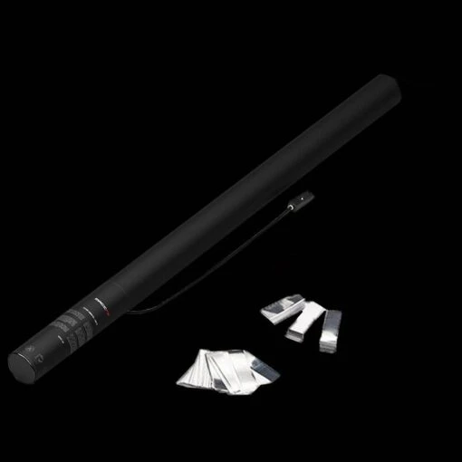 MagicFX Elektrisch Confetti Kanon 80cm Metallic Wit&zilver