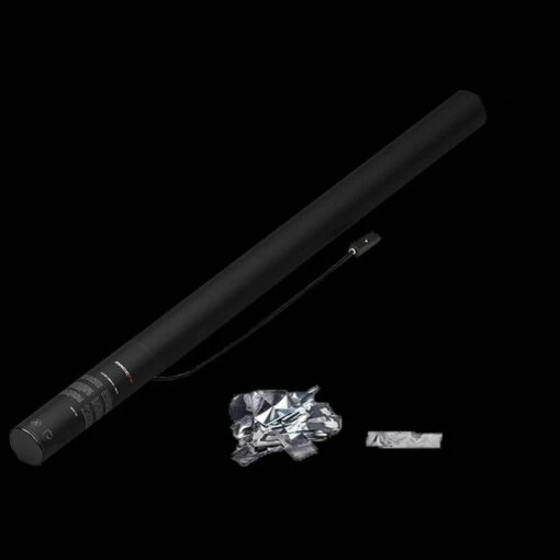 MagicFX Elektrisch Confetti Kanon 80cm Metallic Zilver