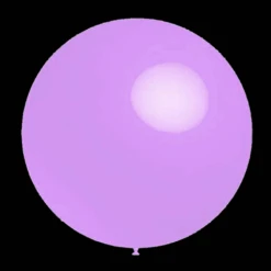 Paarse Ballonnen - Pastel Rond - 30cm