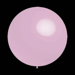 Roze Ballonnen - Pastel Rond - 30cm