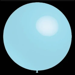 Blauwe Ballonnen - Pastel - 91cm