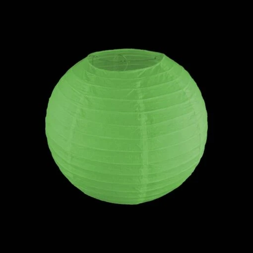 Groene Lampion - 25cm - Afbeelding 3