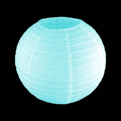 Blauwe Lampion - 40cm - Afbeelding 3