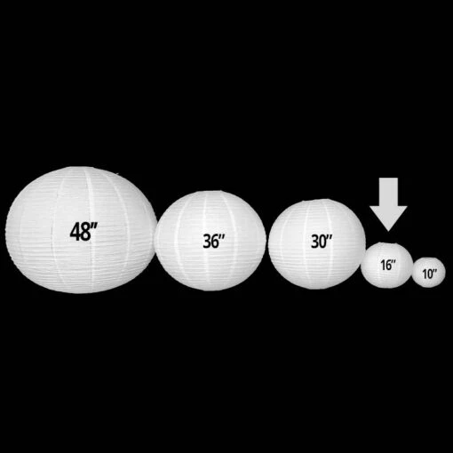 Blauwe Lampion - 40cm