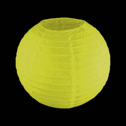 Gele Lampion - Brandvertragend - 40cm - Afbeelding 3
