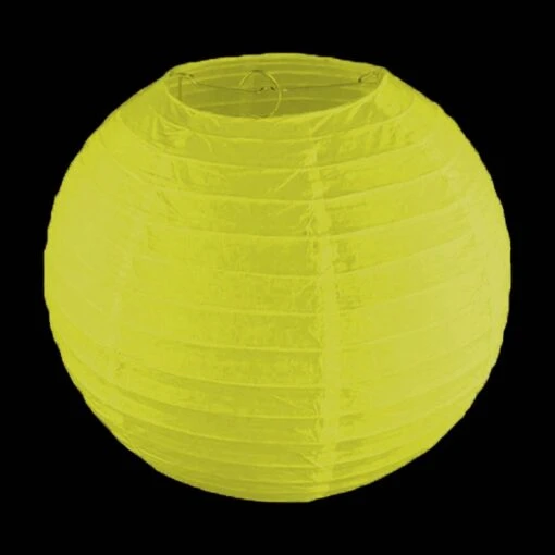 Gele Lampion - Brandvertragend - 76cm - Afbeelding 3