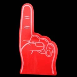 Foam Hand - Wijsvinger - Rood