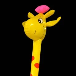 Opblaasbare Dierenstick Giraffe - 110cm