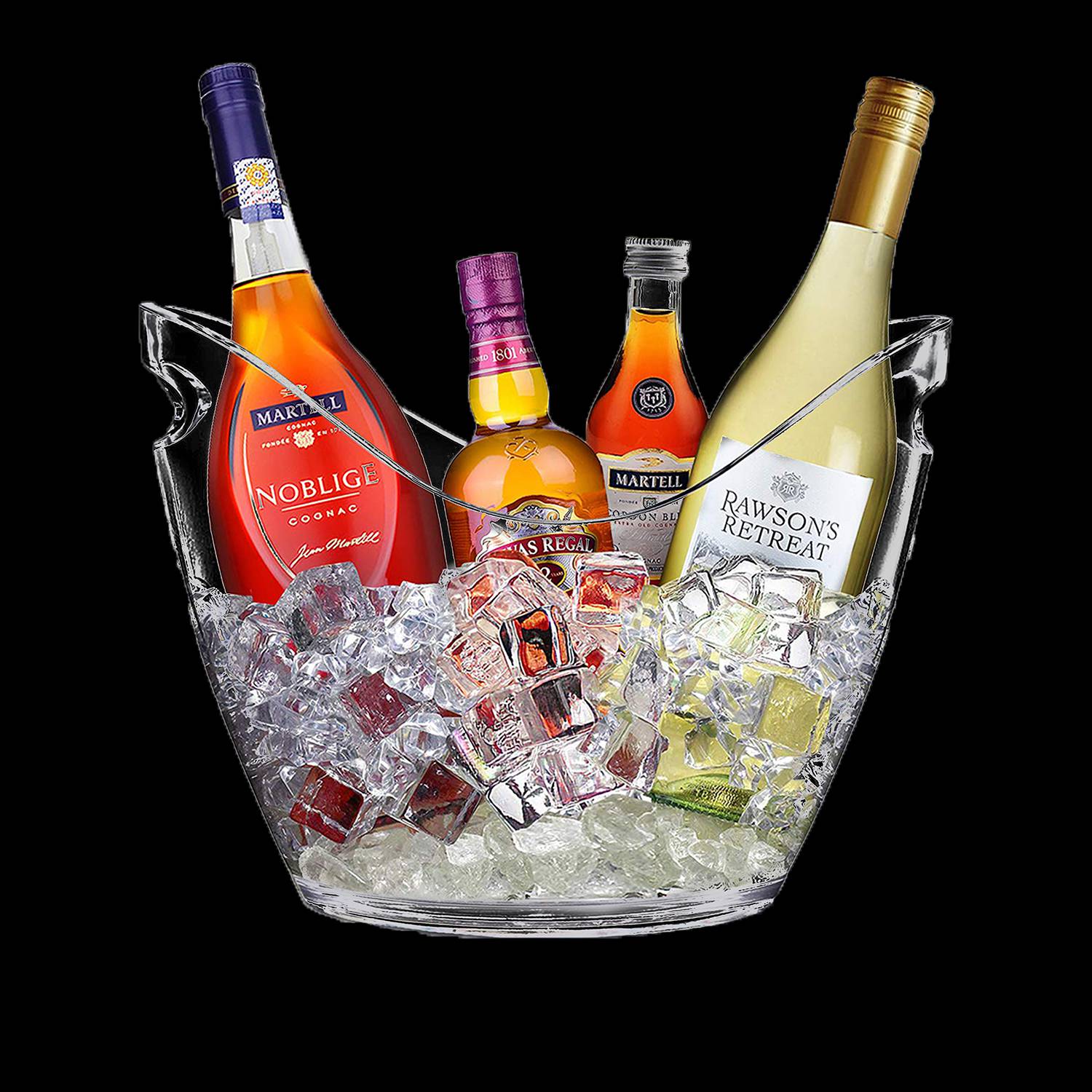 Boland Winkel -Boland Winkel 1639 img 2 champagne en wijnkoeler transparant 7l 1