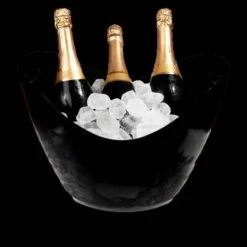 Champagne- En Wijnkoeler - 7 Liter - Zwart