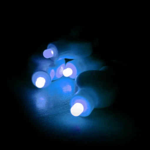 LED Lampjes Ballon Aan Stiek - Blauw - Afbeelding 3