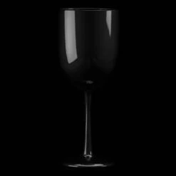 Kunststof Wijnglazen - 48cl - Zwart