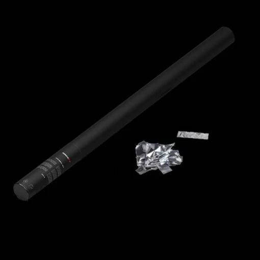 MagicFX Handmatige Confetti Shooter 80cm Zilver - Afbeelding 2