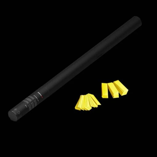 MagicFX Handmatige Confetti Shooter 80cm Geel - Afbeelding 2