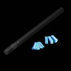 MagicFX Handmatige Confetti Shooter 80cm Lichtblauw