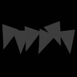Vlaggenlijn - Zwart - 10m