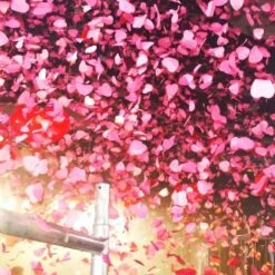 MagicFX Handmatige Confetti Shooter 28cm Rode Hartjes