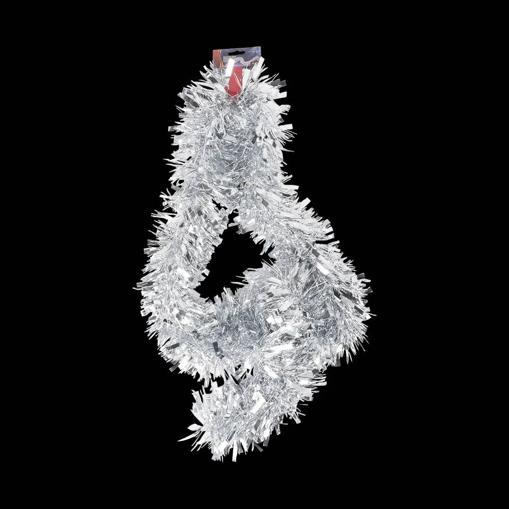 Kerstslinger Luxe Zilver - 2m 3 Kerstslinger Luxe Zilver - 2m - Afbeelding 3