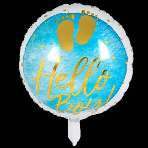 Boland Ballonnen 'Hello Boy!' - 45cm - Afbeelding 2