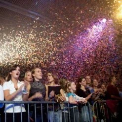 MagicFX Elektrisch Confetti Kanon 50cm Donkergroen