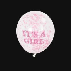 Confetti Ballonnen - It's A Girl - 30cm