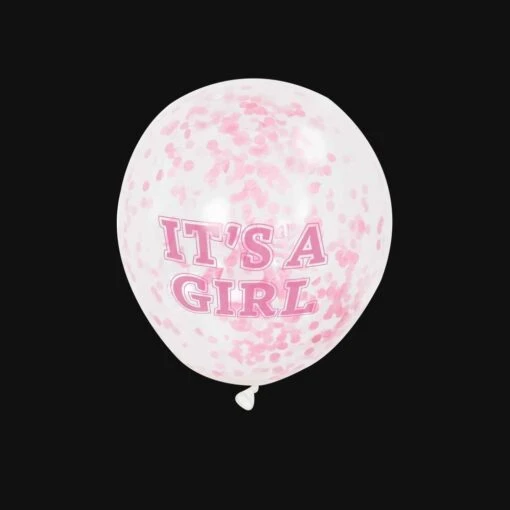 Confetti Ballonnen - It's A Girl - 30cm