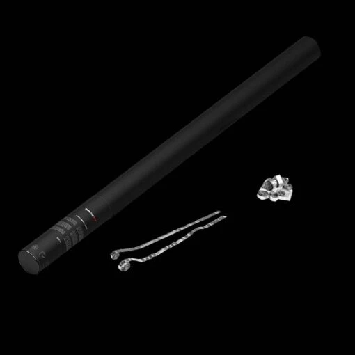 MagicFX Handmatige Streamer Shooter 80cm Metallic Zilver - Afbeelding 2