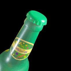 Confetti Kanon Budget - Bierfles - Goud