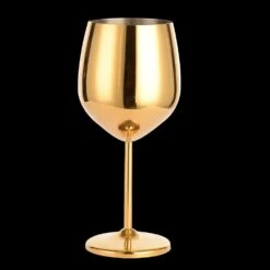 RVS Wijnglazen - 50cl - Goud
