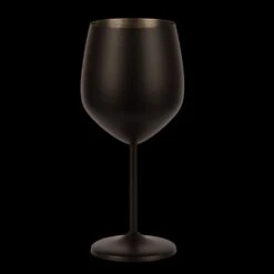 RVS Wijnglazen - 50cl - Zwart