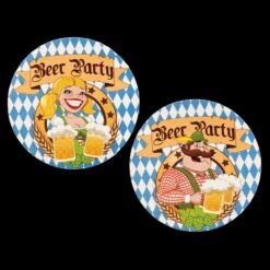 Boland Oktoberfest Bierviltjes - 10cm -Boland Winkel 2433 img 1 oktoberfest bierviltjes 10cm