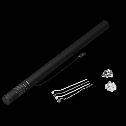 MagicFX Elektrisch Streamer Kanon 80cm Wit&zilver - Afbeelding 2