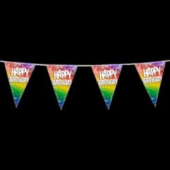 Boland Folie Vlaggenlijn - Happy Birthday