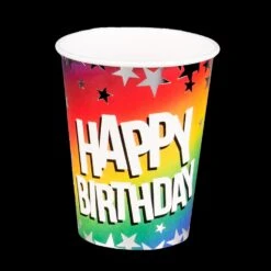 Boland Papieren Bekertjes 21cl - 10 Stuks - Happy Birthday