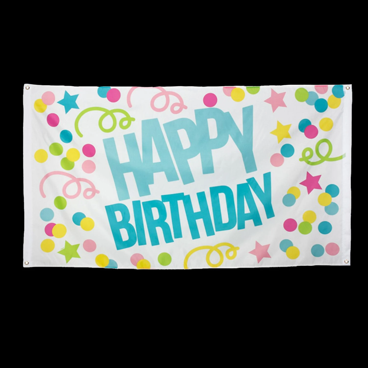 Boland Polyester Vlag Kleurrijk - Happy Birthday 1 Boland Polyester Vlag Kleurrijk - Happy Birthday