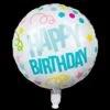 Boland Folieballon Kleurrijk - Happy Birthday