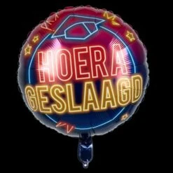 Boland Folieballon - Hoera Geslaagd