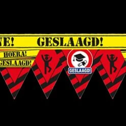 Afzetlint Party Zone - Geslaagd
