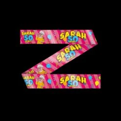 Afzetlint Sarah Cartoon - 50 Jaar
