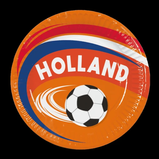 Boland Papieren Bordjes Holland - 8 Stuks - 23cm