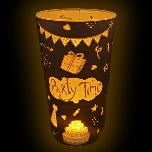 LED Cup - Party Time - Afbeelding 2