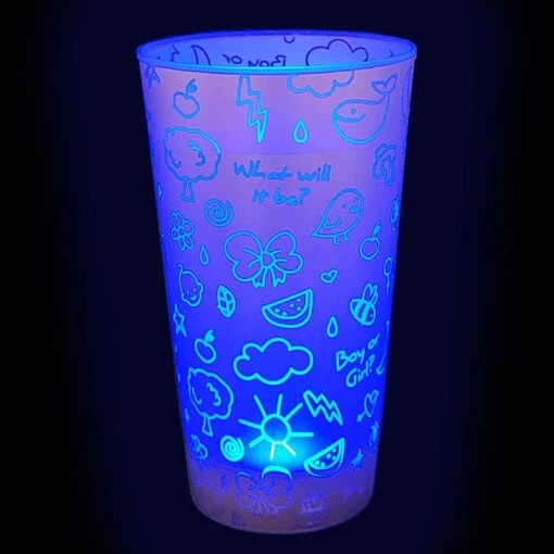 LED Cup - Gender Reveal - Blauw - Afbeelding 2